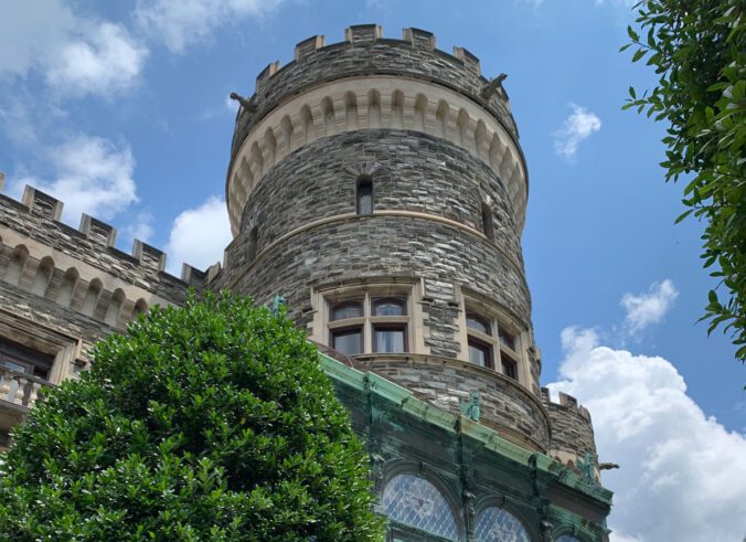 Arcadia University's castle in Glenside